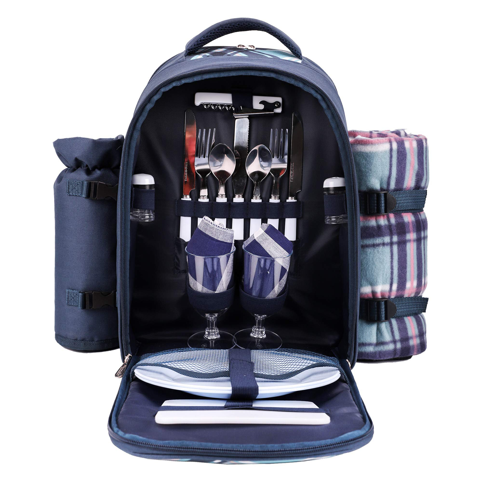 Backpack picnic set for 2 best sale